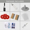 Car Windshield Repair Resin Kit Tools Windscreen Break Scratch Restoration Protective Stickers Glass Cleaner Care No Trace Wash 6