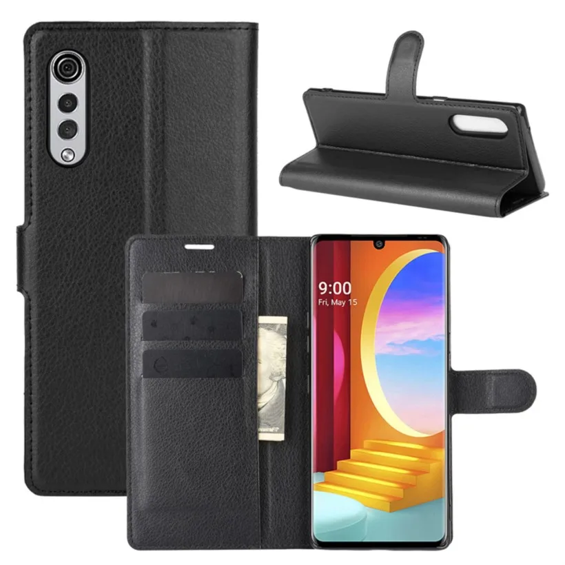 Per Lg Velvet Case Flip Case Per Lg Velvet Custodia In Pelle Di Alta Qualità Con Porta Carte Di Credito Per Lg Velvet 4G 5G Protector