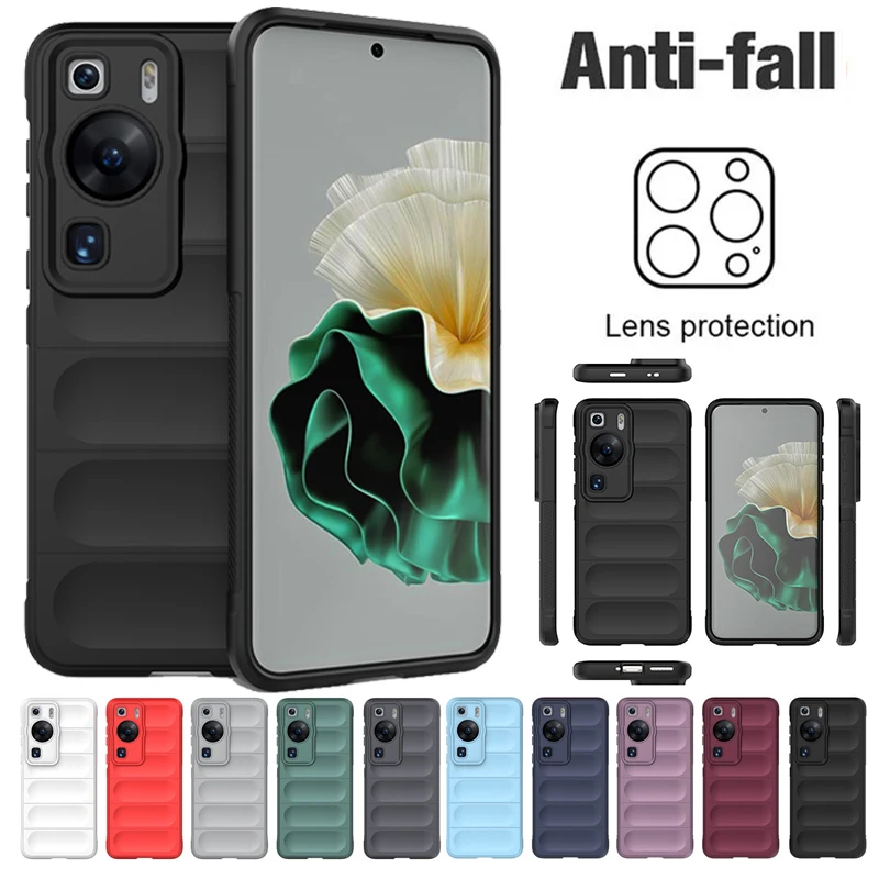 Per Huawei P60 Pro Custodia Cover Huawei P60 Pro Capas Nuovo Paraurti Per Telefono Multicolore Antiurto Posteriore Morbido Tpu Fundas Huawei P60 Pro