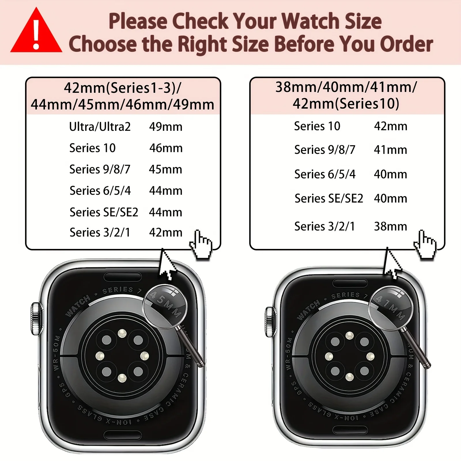 Elegant Stainless Steel Chain Strap