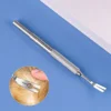 1pc-Stainless steel tick fork removal tool - effective pet flea and tick removal tweezers for dog care and cleaning 1
