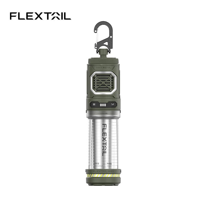 Фонарь для отпугивания комаров FLEXTAILGEAR, 3 в 1, 400 люмен, с аккумулятором 4800 мАч