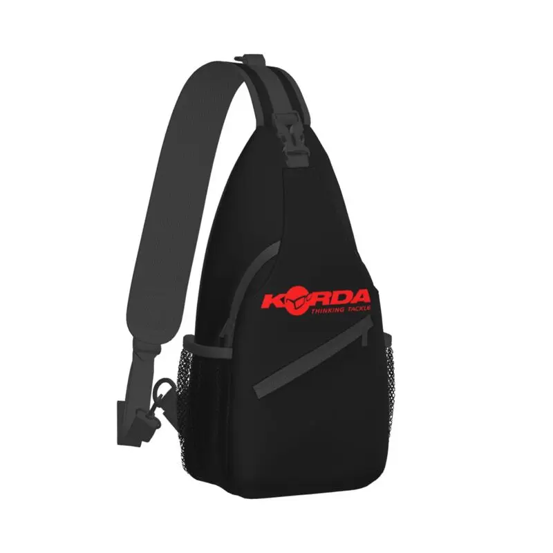 

Personalized Kordas Fishing Logo Sling Bag for Men Cool Shoulder Chest Crossbody Backpack Cycling Camping Daypack