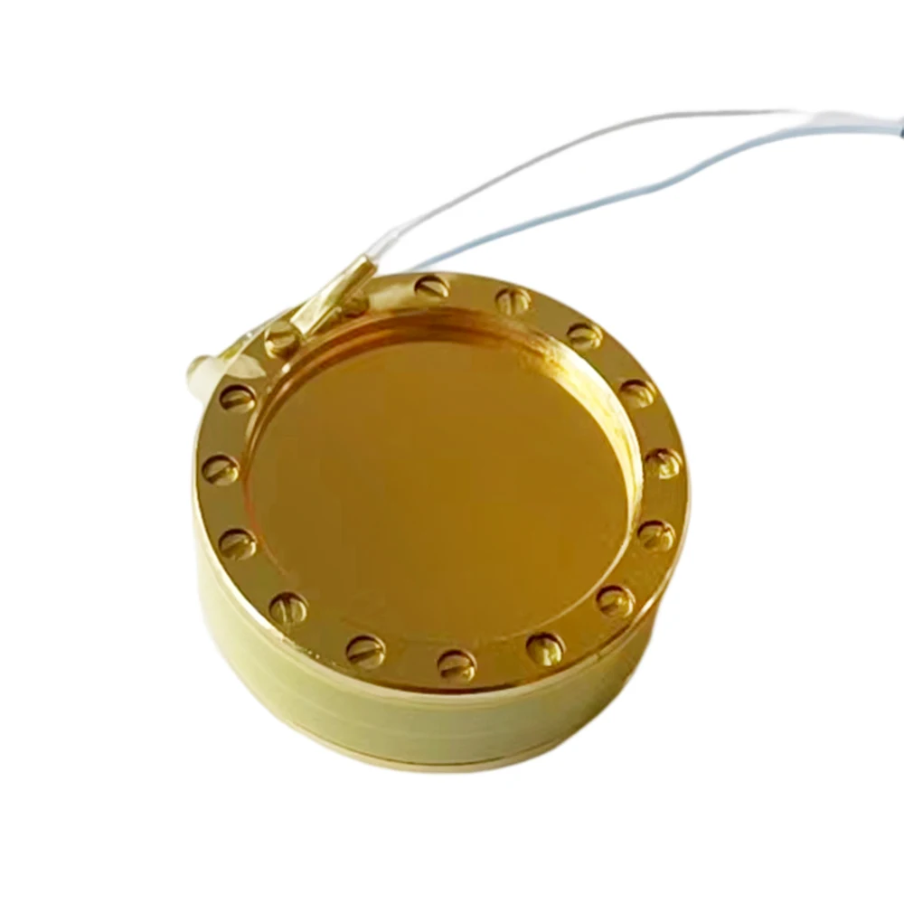 Single Dual Microphone Large Golden Diaphragm DC48V 34MM Microphone Capsule With 3 wires DIY Element Replacementwire Cardioid