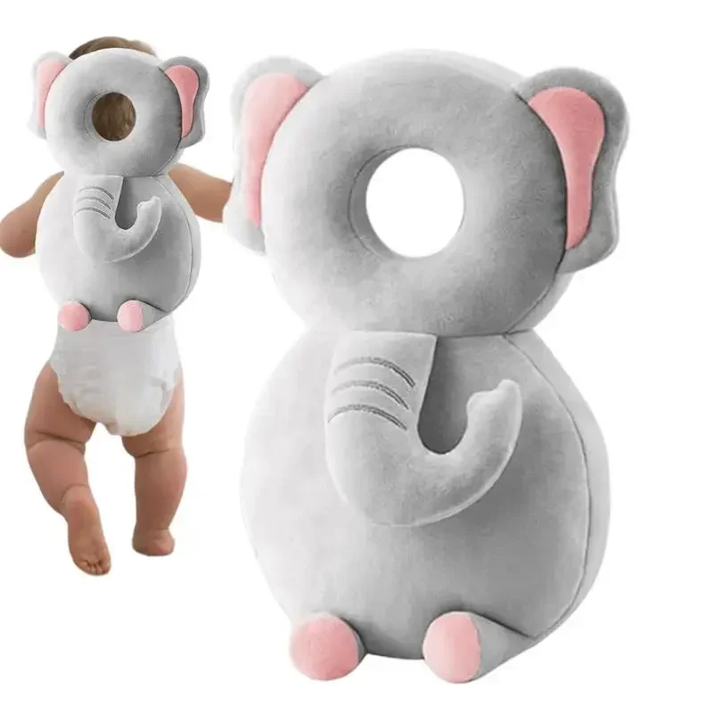 Baby Head Protector Backpack Pillow For Kids 1-3 Y Toddler Children Soft PP Cotton Protective Cushion Cartoon Security Pillows 5