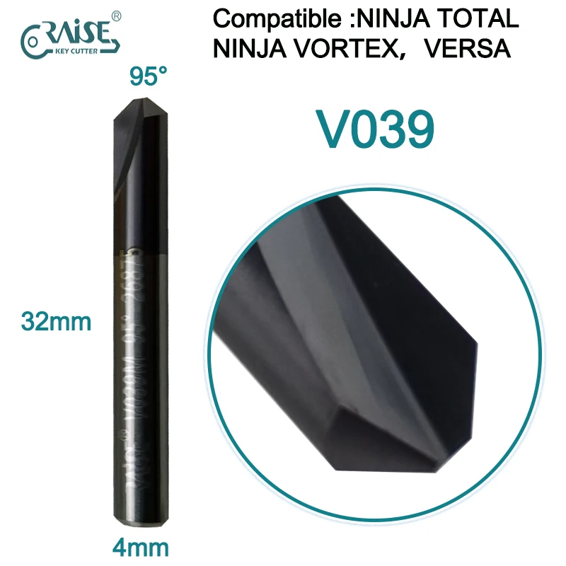 RISE 95 ° V039M Kompatibel mit KEYLINE V039 KEYLINE NINJA TOTAL NINJA VORTEX VERSA Schlüsselkopiermaschine