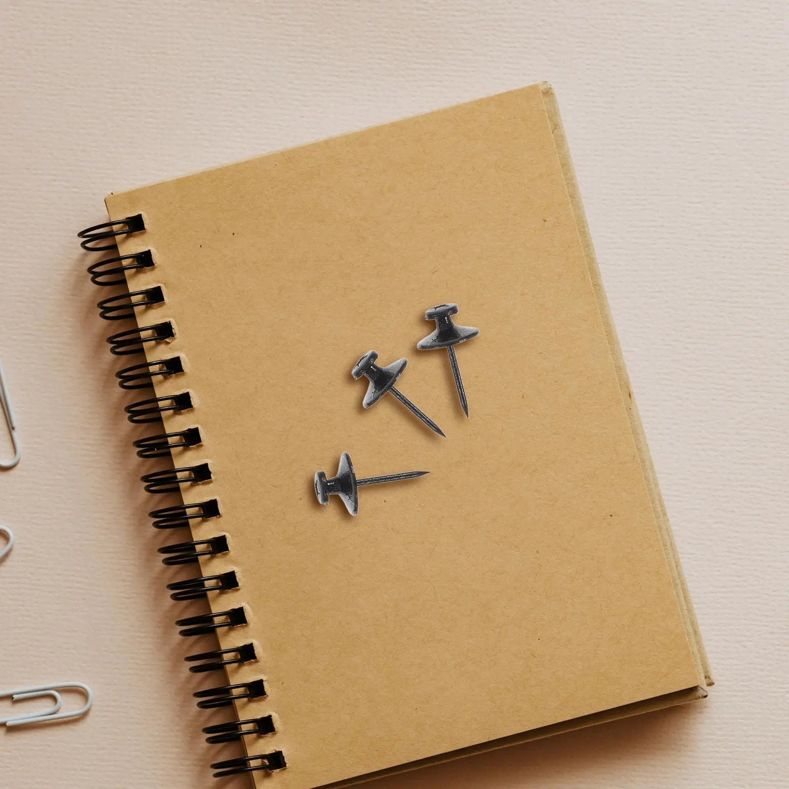 30Pcs 아연 합금 스타 압정 장 벽 못 그림 걸이용 열쇠 걸이용 아트 하드 메탈 못 네일 메탈 참