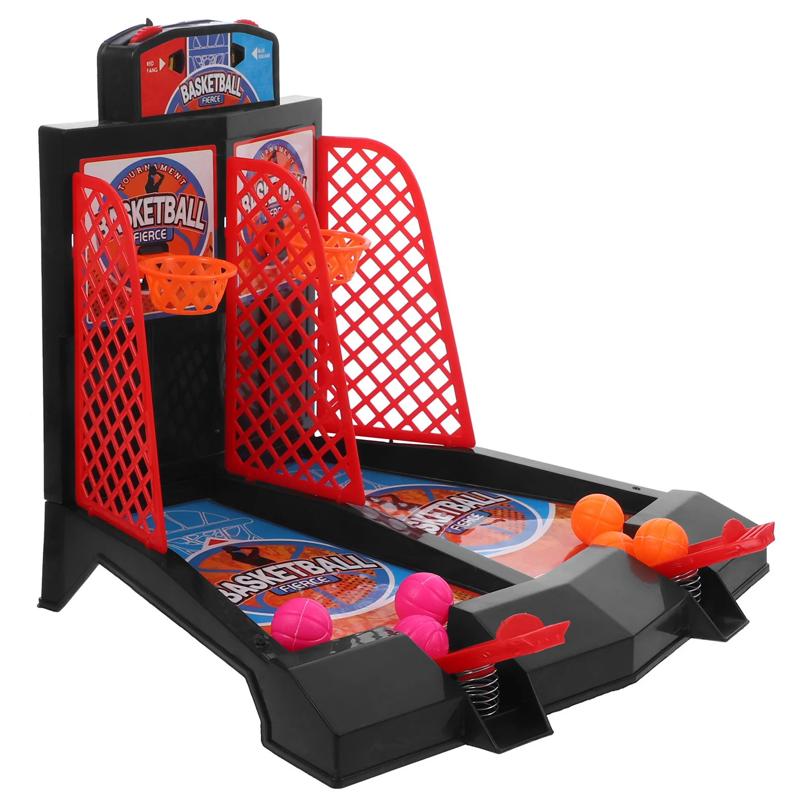 

Mini Desktop Indoor Kids Basketball Double People Parent-Child Interactive Table Battle Toy Anti Stress For Children Gift