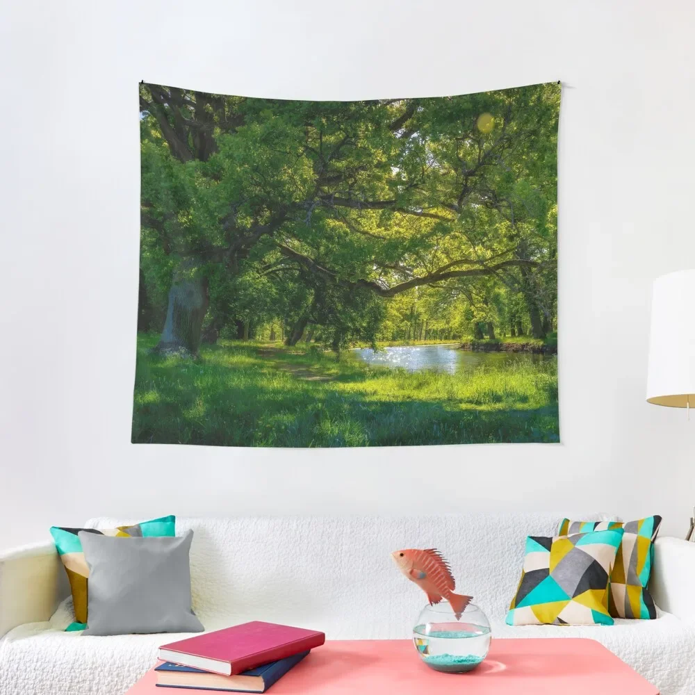 

Summer Morning in the Park Tapestry Bedroom Decor Aesthetic Cute Room Things Decor For Bedroom Nordic Home Decor Tapestry