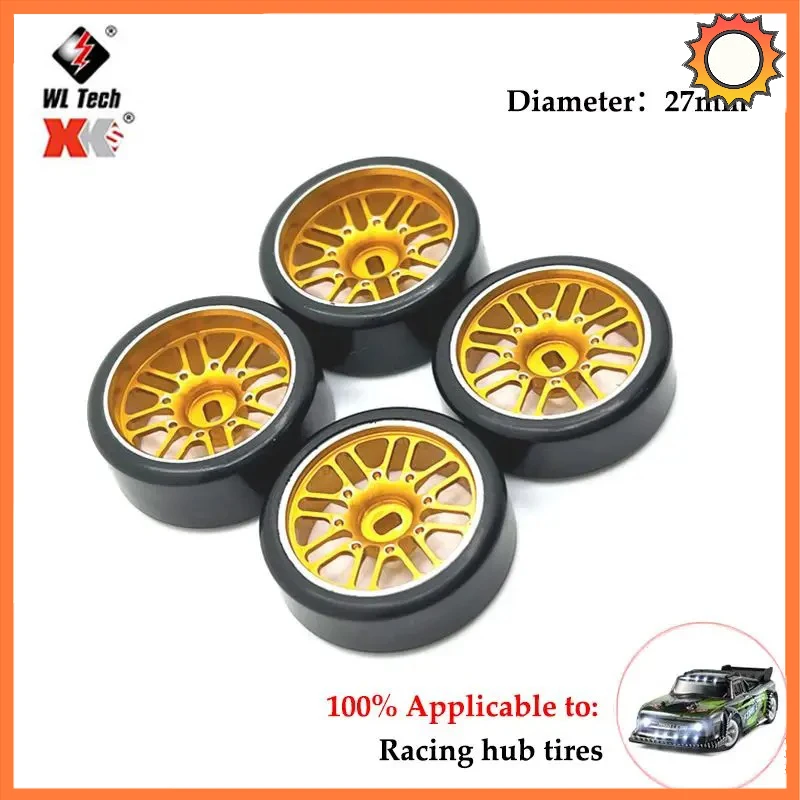 Replacement Rubber Wheel Tires 4PCSSET for 1/28 Wltoys 284131 K969 K979 K989 P929 RC Car Off-Road Buggy Truck Car Upgrade Parts