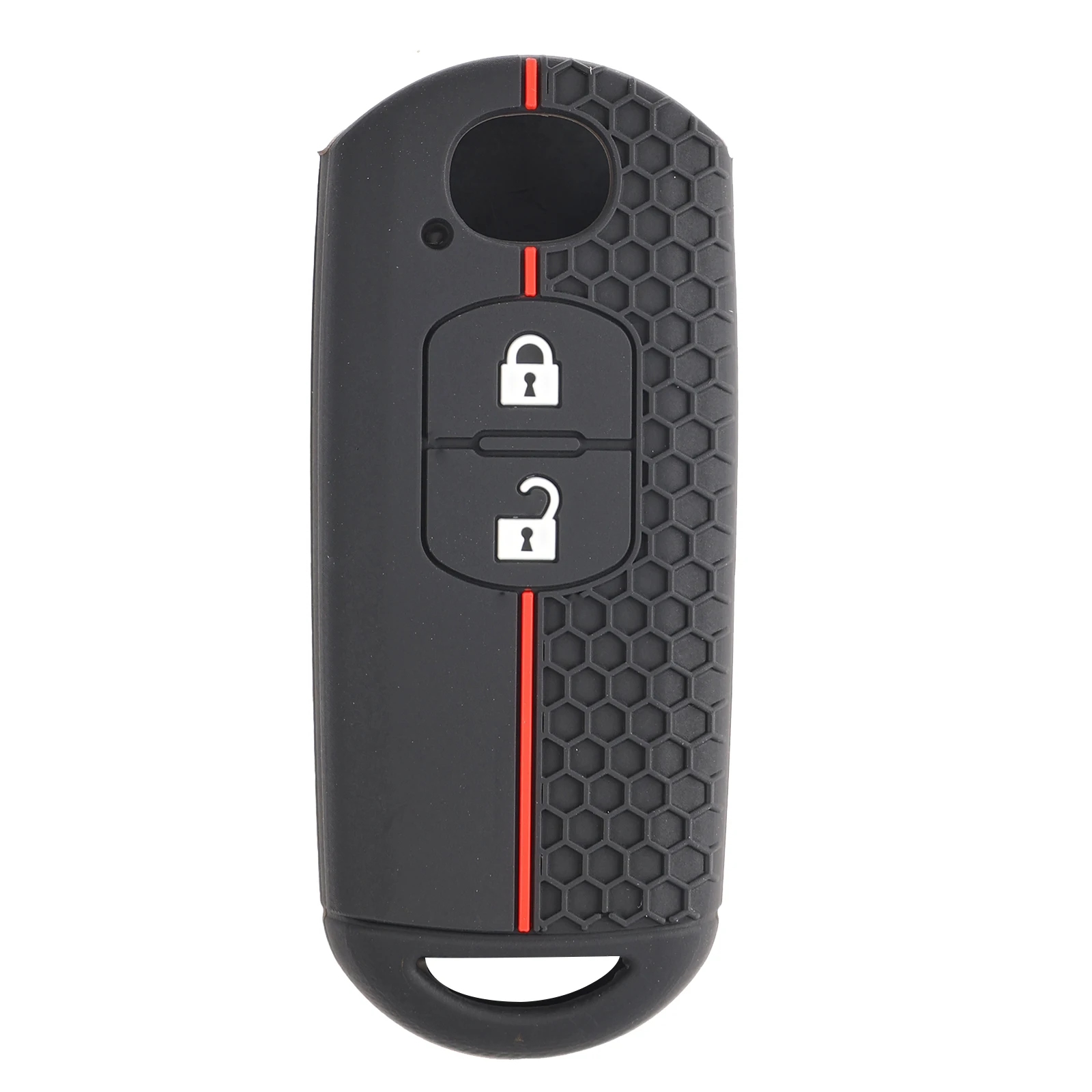 2 Button Silicone Car Key Fob Ring Chain Shell Case Cover Holder For Mazda 3 Hatch 6 Atenza Cx3 Cx5 Cx7 Cx9 Mx5 2013 2014 2015
