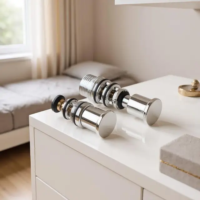 วาล์วสวิตช์หัวฝักบัว วาล์วแบบสปริง ตัวแยกน้ำแบบยก วาล์วแยกน้ำก๊อกน้ำ ตัวแยกน้ำแบบดึงขึ้นด้วยสปริง 1