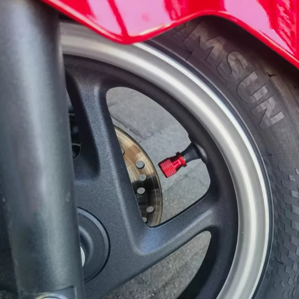 Premium Car Tire Valve Stem Dust Cap Covers - Set of 4
