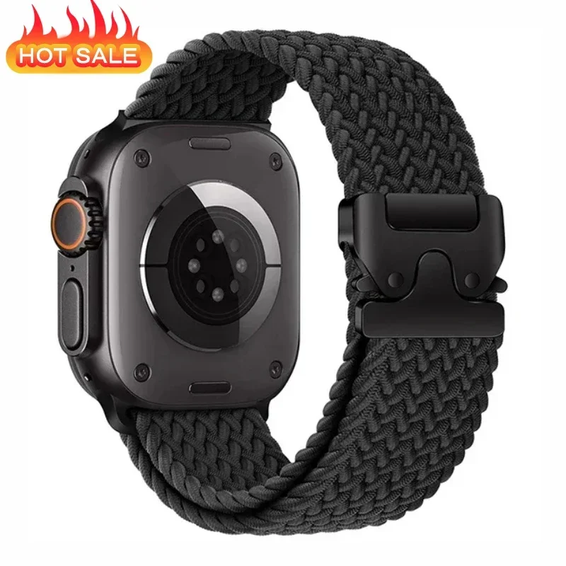 Braided Solo Loop Strap for Smartwatch - Stylish and Comfortable Bracelet Band