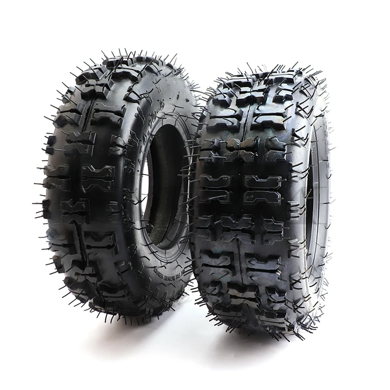 6 inch Tires Front 4.10-6 Rear 13x5.00-6 inner and outer tube For 47cc 49cc Small ATV Go Kart Mini Quad Bike Snowmobile Parts tyre inner tube