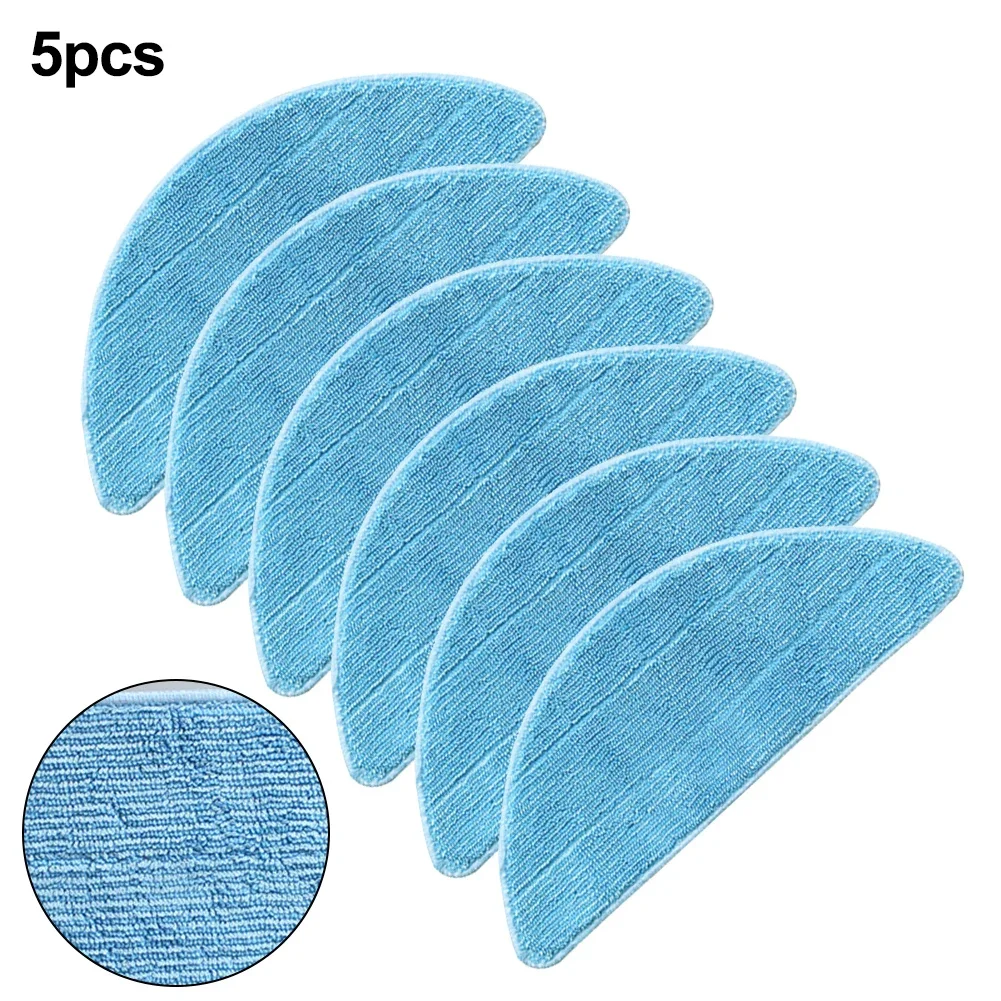 5Pcs Mop Cloth For Kabum 700/500 Robot Vacuum Cleaner Washable Cleaning Cloth Mopping Pad Replacement Accessories 6