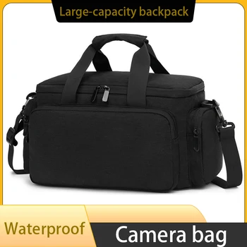 Borsa per fotocamera da esterno, capace di contenere attrezzature fotografiche leggere, impermeabili, antiurto e resistenti.