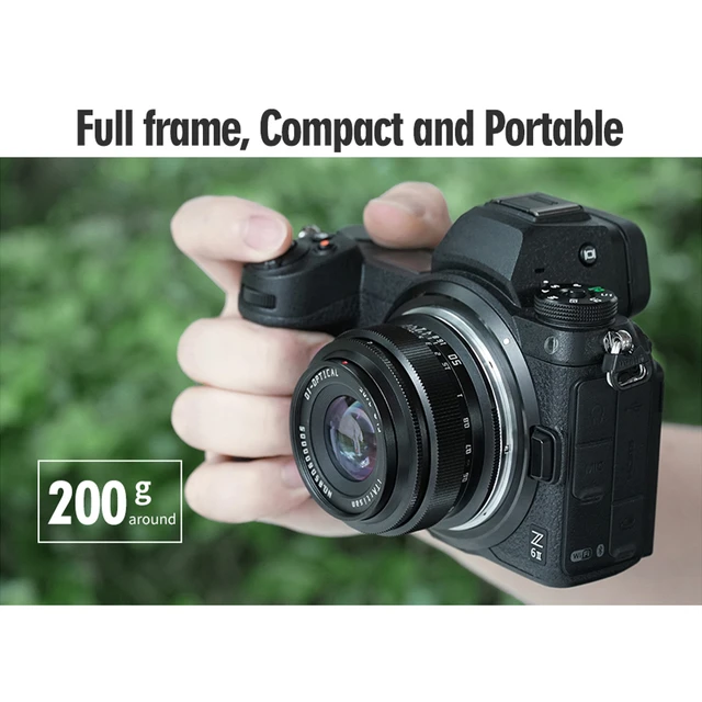 TTArtisan 50mm F2 Prime Lens Full Frame Manual Focus for Sony E