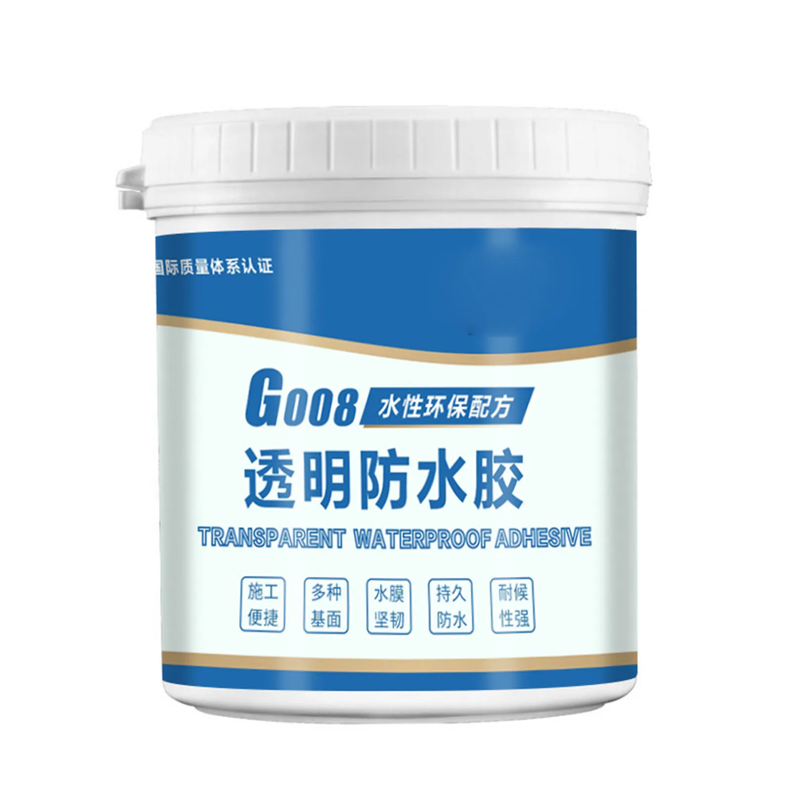 300g Waterproof Sealant Coating Agent Transparent Invisible Paste Glue Toilet Anti Leak for Bathroom