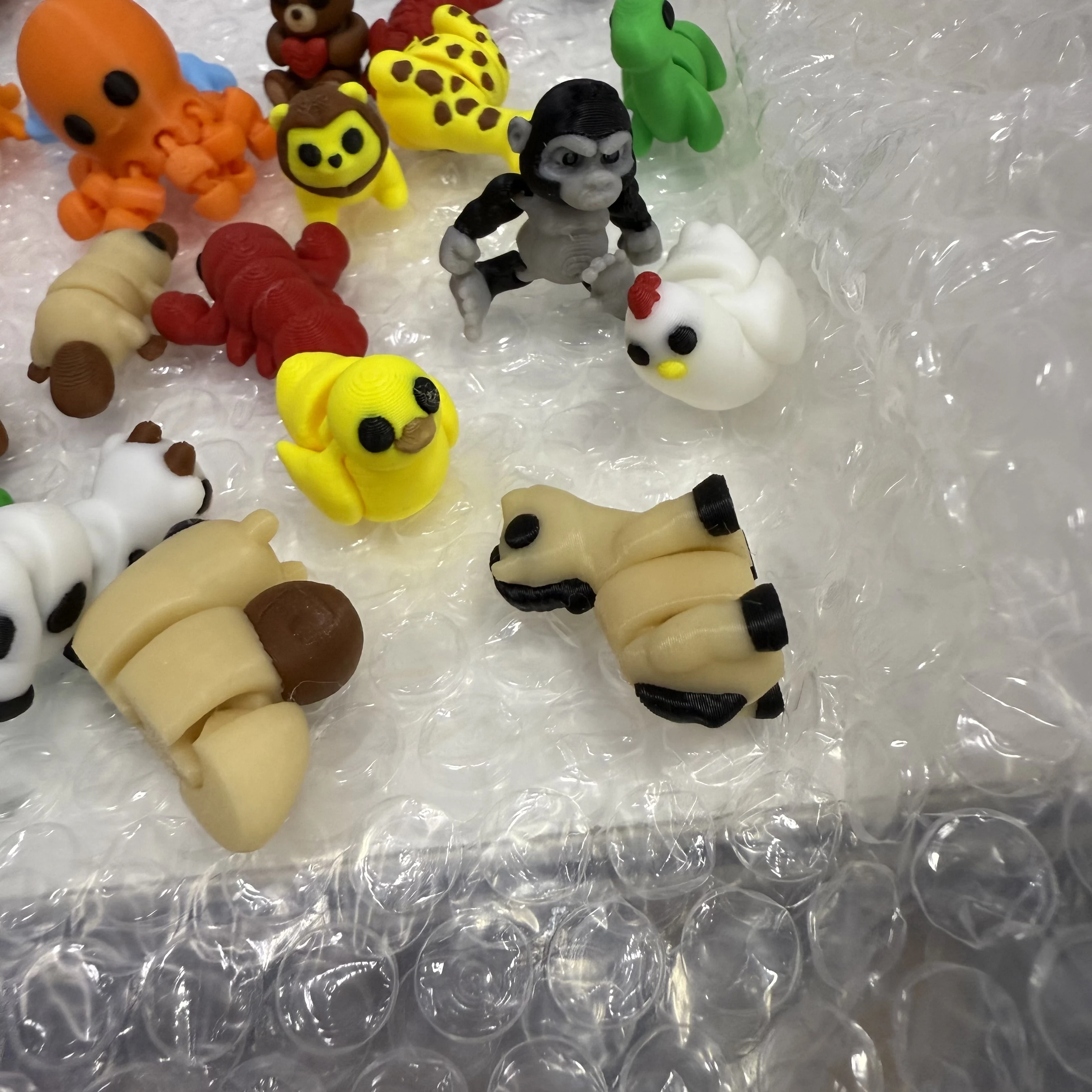 SET RANDOM animaletti Snodabile 3D da 4cm gadget per feste, eventi, natale o bomboniere 14 SET RANDOM animaletti Snodabile 3D da 4cm gadget per feste, eventi, natale o bomboniere - immagine 10