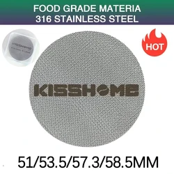 Enhanced Reusable Coffee Filter Mesh - 2.0mm 150 micron (51mm diameter)