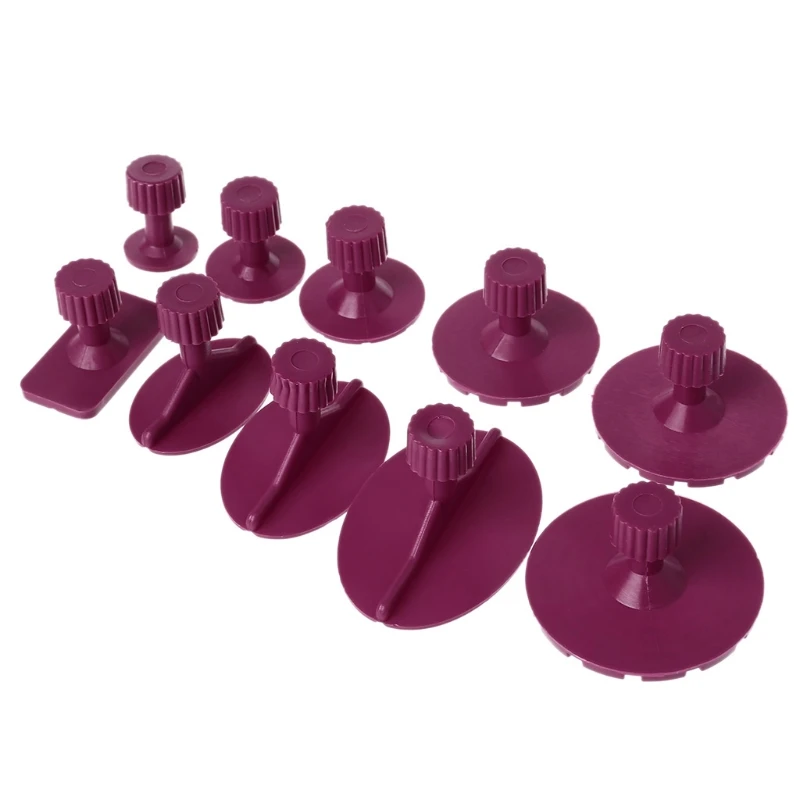 

10Pcs Car Dent Remover Puller Gasket Remover Bodywork Car Suction Cup Removal Repair Tool Paint Dent Repair Tools