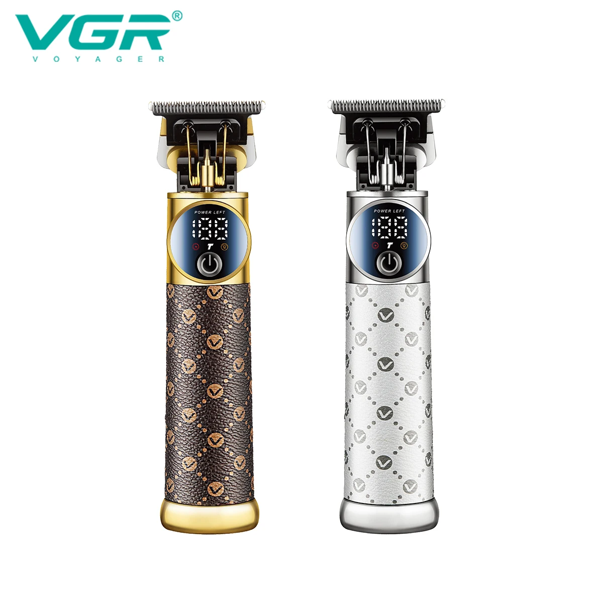 VGR 942 الشعر المتقلب المهنية USB مقص الشعر المقص...