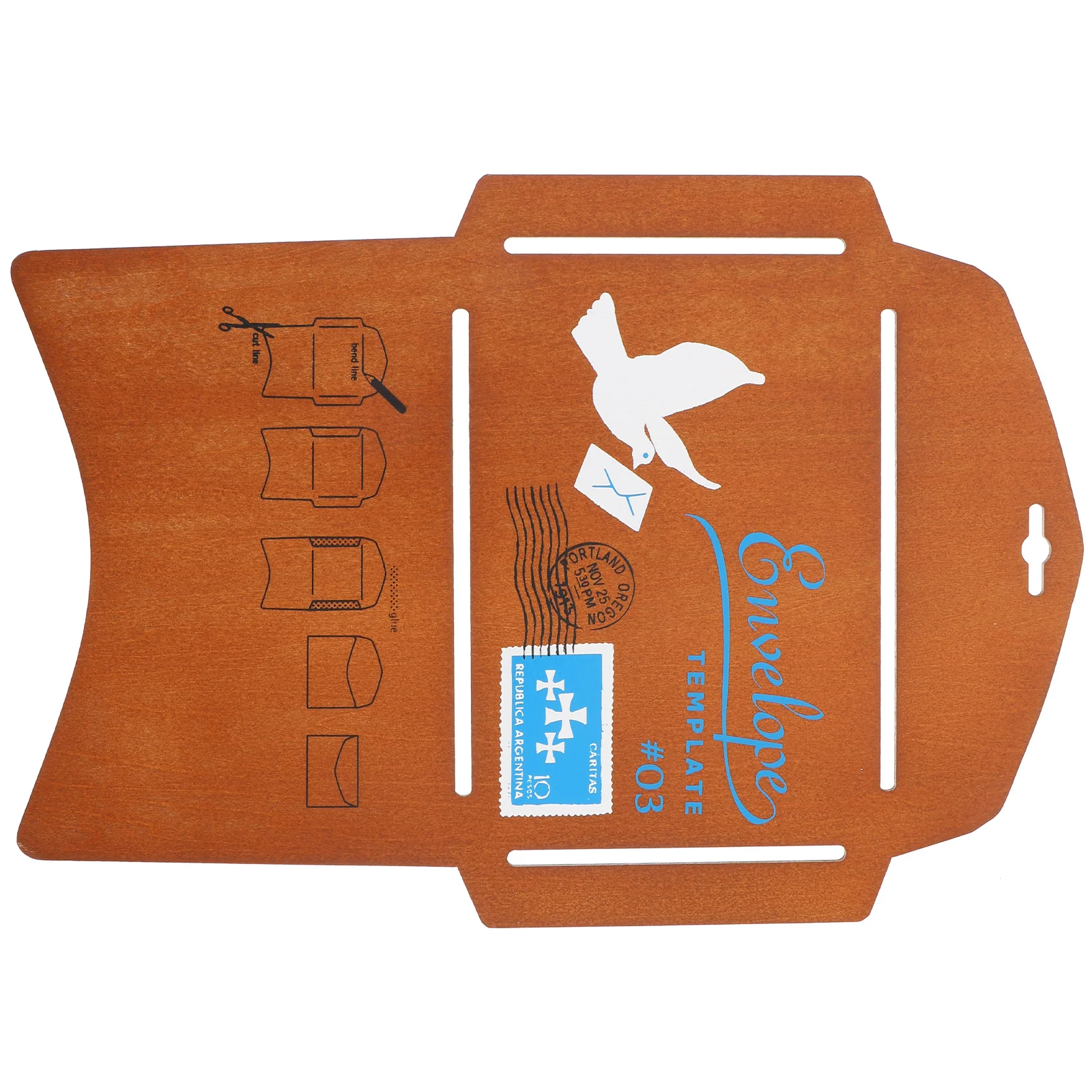 

Creative Envelope Wood Template Envelope Diy Stenicl Envelope Stencil Template
