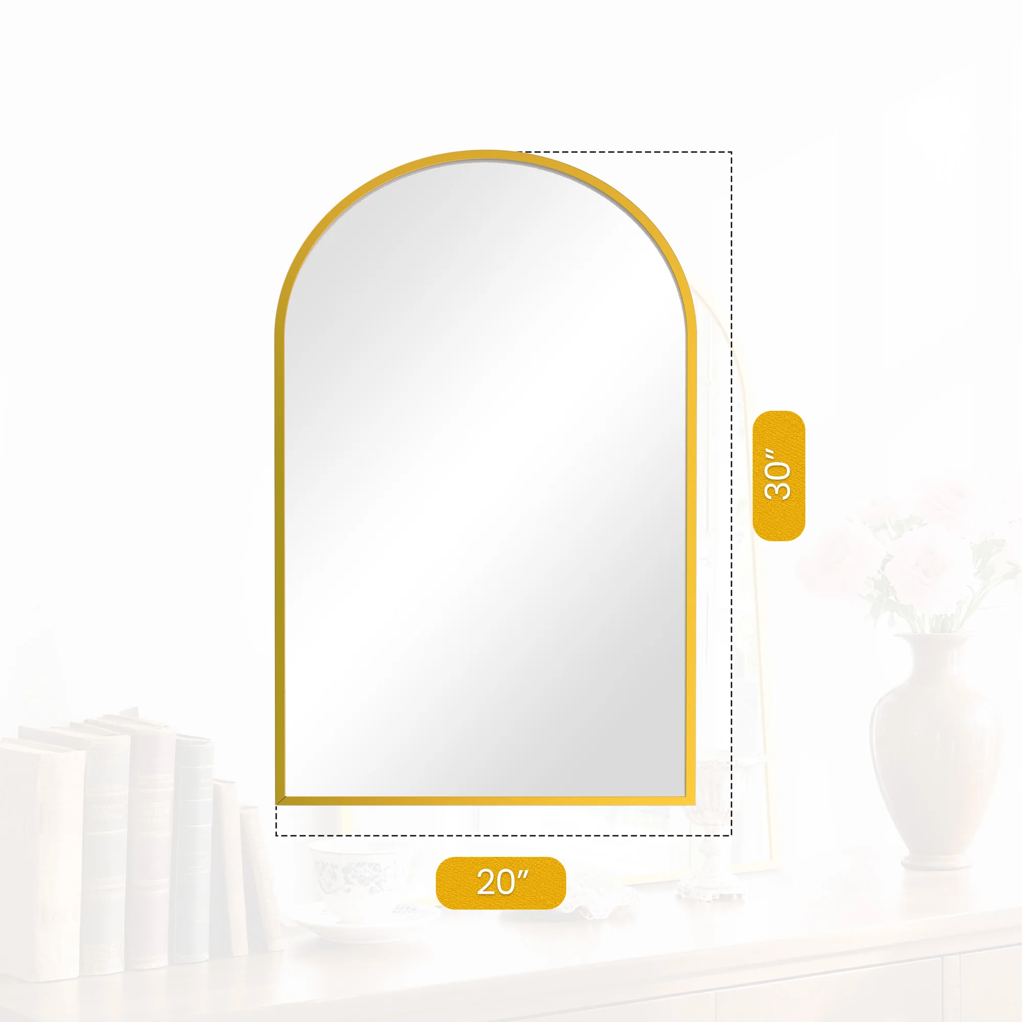 Mirror packaging protection