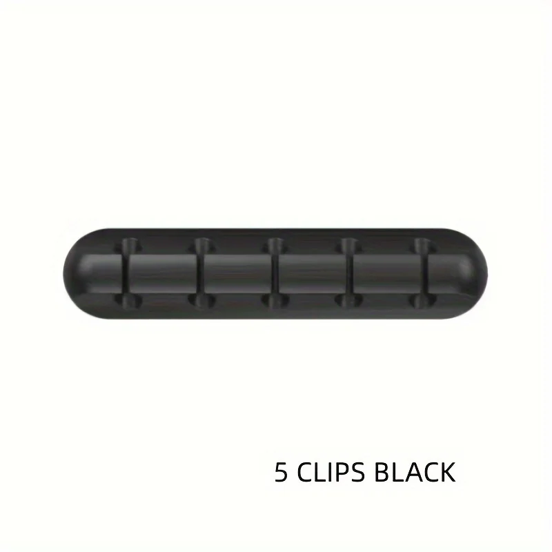 Silicone Self-adhesive Power Cord,Mouse Cable,Earphone Winding Device,Mobile Phone Charging Cable,Desktop Management Clip