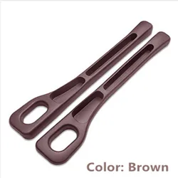 Dual Pack Car Seat Gap Filler Strip - Leak Proof Side Seam Protector (Brown)