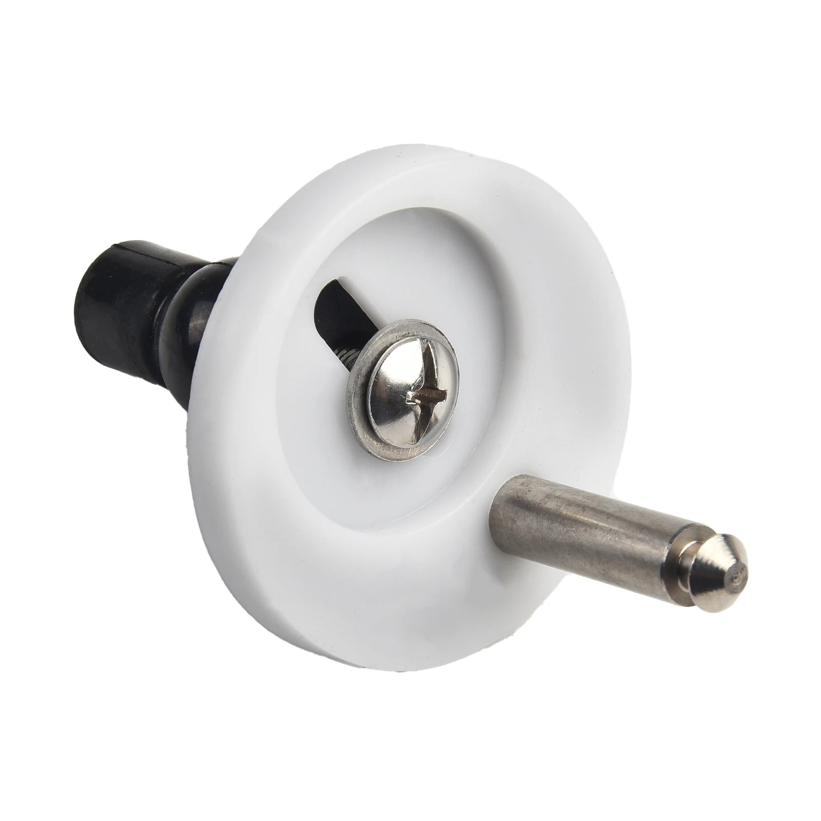 

Hinge Pack Toilet Hinge None 50mm Fitting Heavy Duty Stainless Steel Top Close 2pcs。 Toilet Hinges Sliver&Black