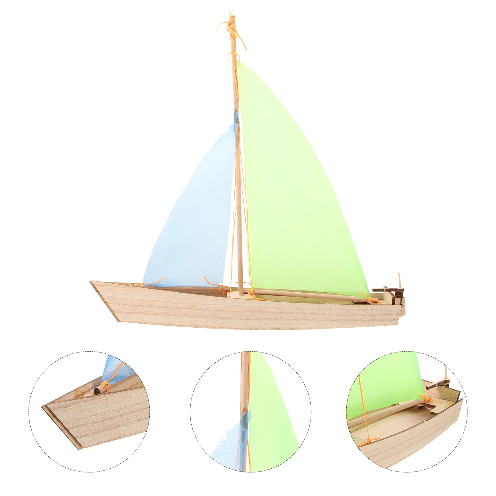 

Wood Sailboat Puzzle 3D Wooden Sailboat Assembly Sailboat Woodcraft Model Decor Boat Model Sailing Ships Kids Diy Crafts Ocean