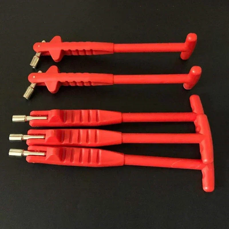 Car Tire Valve Stem Puller Tube Metal Tire Repair Tools Wheel Remover Installer Repair Accessories