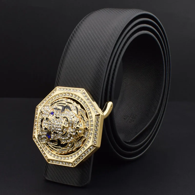 Black gold buckle