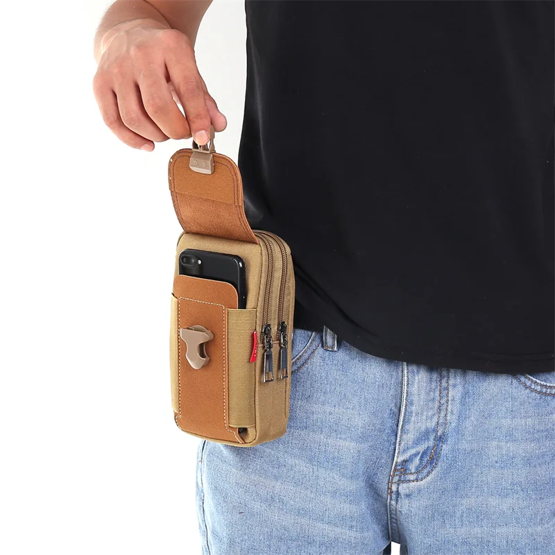 Tactical Armbag Belt Pouch & Mobile Phone Case with Card Holder