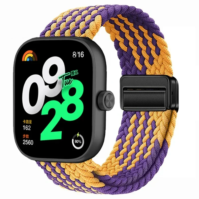 Magnetic Adjustable Braided Nylon Sport Strap Replacement Bracelet