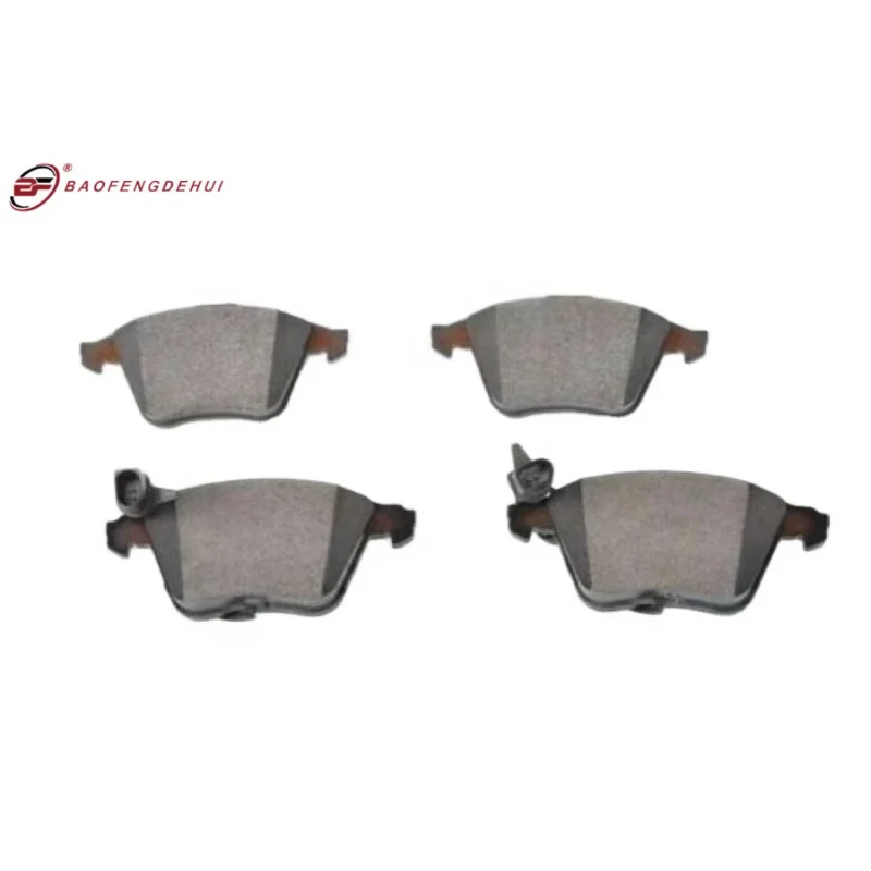 4PCS Front Disc Brake Pads Set For Audi A4 A6 Quattro S4 4F0698151K 321X30MM