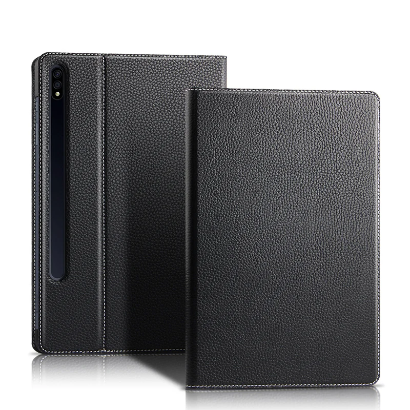 couro para Galaxy Tab S8 Plus, SM-X800,
