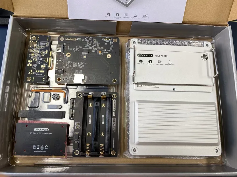 In Stock uConsole Kit ClockworkPi V3.14 Mainboard Fantasy Console