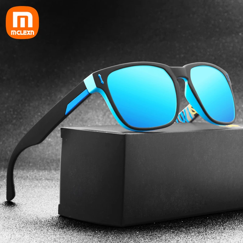 

M plus Polarized Sunglasses Men's Retro Male Goggle Colorful Sun Glasses For Men Fashion Mirror Shades Oculos