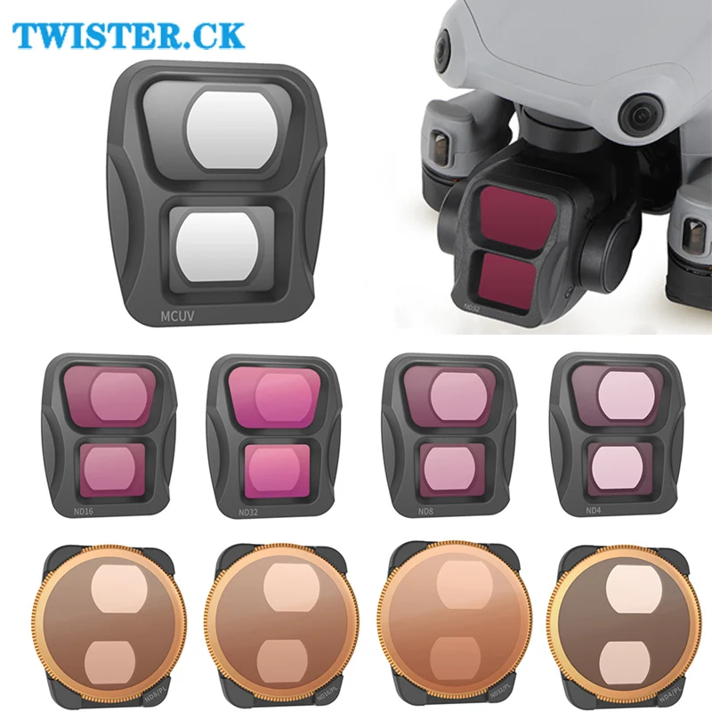 Nuovo Filtro Di Polarizzazione Regolabile Nd16/Pl Cpl Per Dji Air 3 Filtro Di Ripresa Per Dji Air 3 Accessori Nd4 Stuting Mcuv