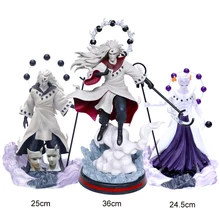 

Naruto Anime Figure 28cm Shippuden Uchiha Madara Obito Action Figure PVC Collectible Model Doll Toy Birthday Gift Figurine