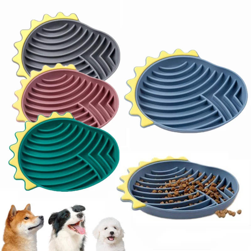 Pet supplies Slow Food Bowl Anti-Knockover Anti-Slip Dog Bathing Distraction Silicone Dog Sucker Food Training Feeder Supplies Pet supplies Slow Food Bowl Anti-Knockover Anti-Slip Dog Bathing Distraction Silicone Dog Sucker Food Training Feeder Supplies