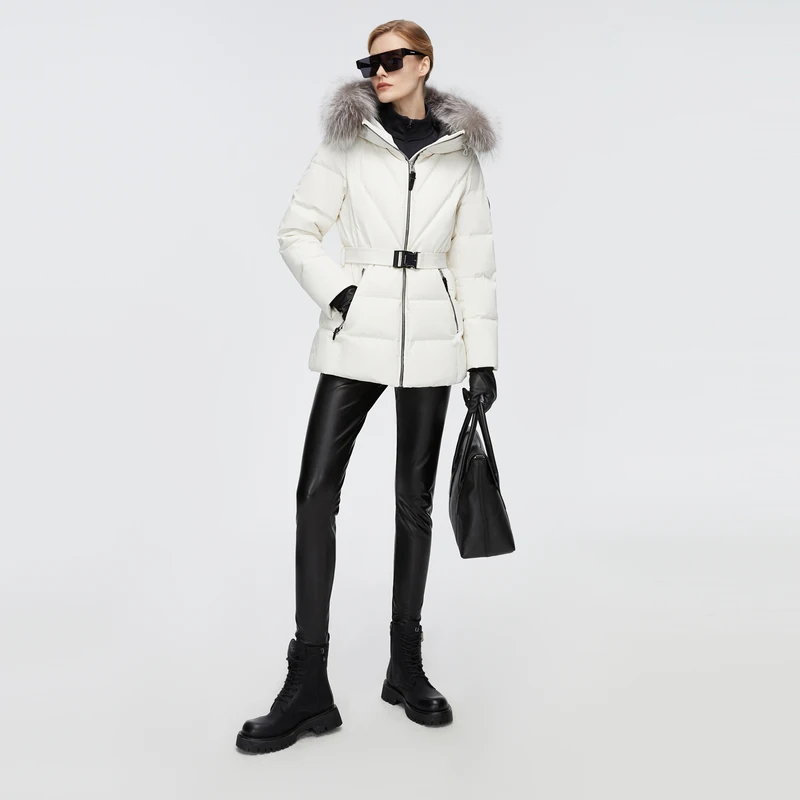 BOSIDENGnewwinterdownjacketextremecoldjacketwomenrealfoxfur