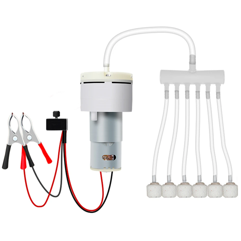 

DC12V Air Pump Oxygen Pomp Adjust PWM Volume Vacuum Pump Aeration DC12V Aquarium Fishing Car Boat Tank Electric Motor 555