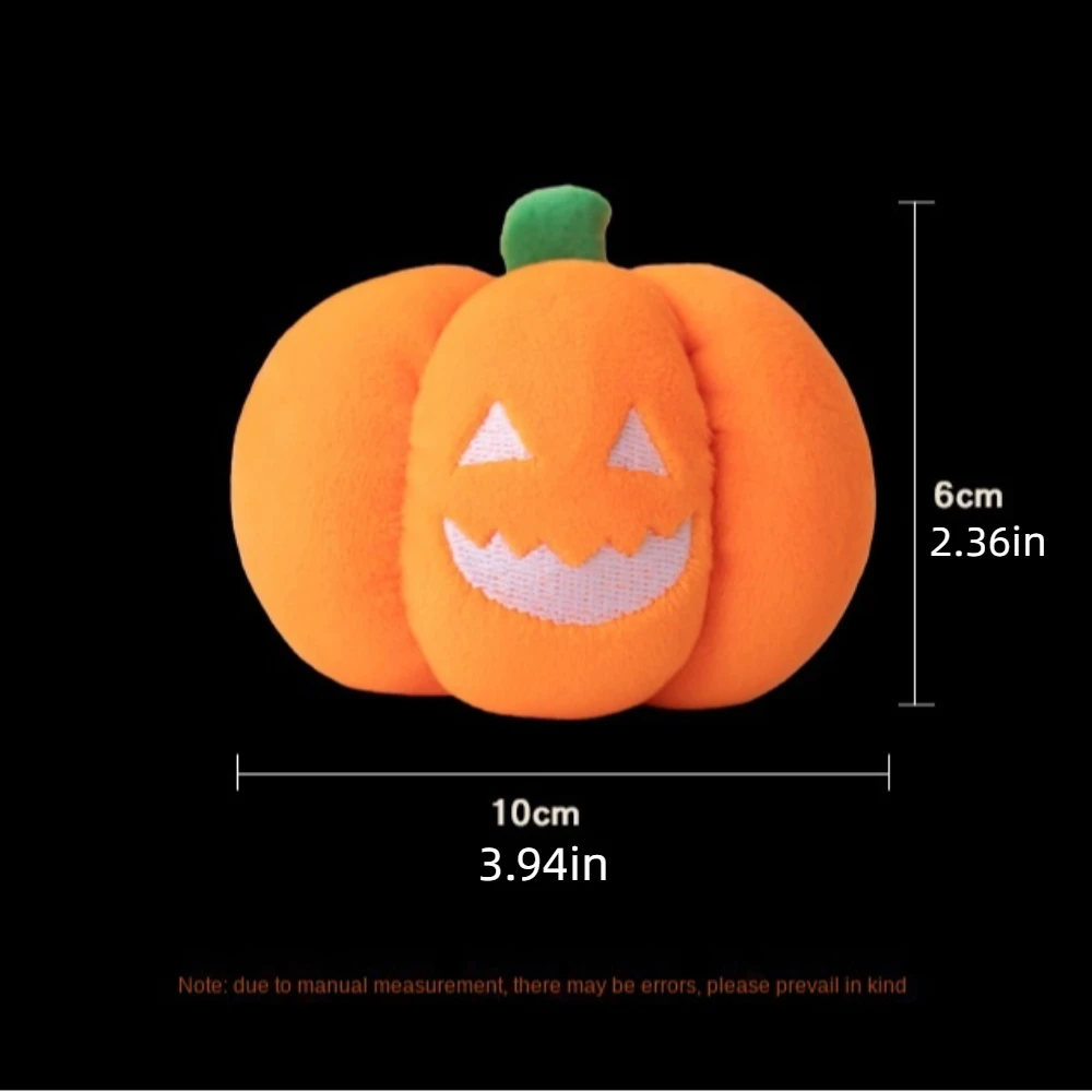 Children Gift Luminous Pumpkin Plush Toy Stuffed Doll Soft Cushion Halloween Pumpkin Cute Cartoon Stuffed Pumpkin Home Decor