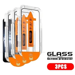 Premium Tempered Glass Screen Protector with Oleophobic Coating for OnePlus Nord 5 - Dust - Free (3 Front Glass)