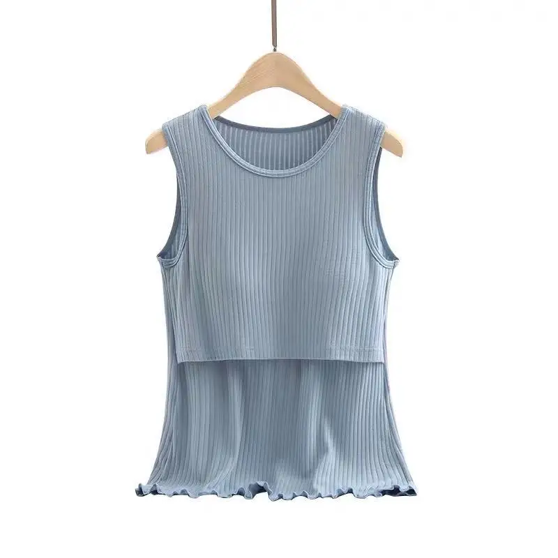 Maternity Clothes Plus Size M-3XL Breastfeeding T-Shirt Women Summer Sleeveless Tanks Nursing Tops Women Pregnant Tee Shirts