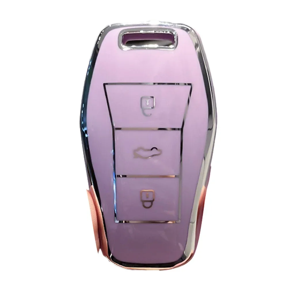 Key Case,Key Case Cover,Car Key Shell,Remote Control Case Cover,Flip Key Fob Shell Long Lasting Key Case Cover Shell Fob for JAC SOL E10X QX X7 X8 E50 X6 A5 Anti Corrosion Properties Extended Lifespan